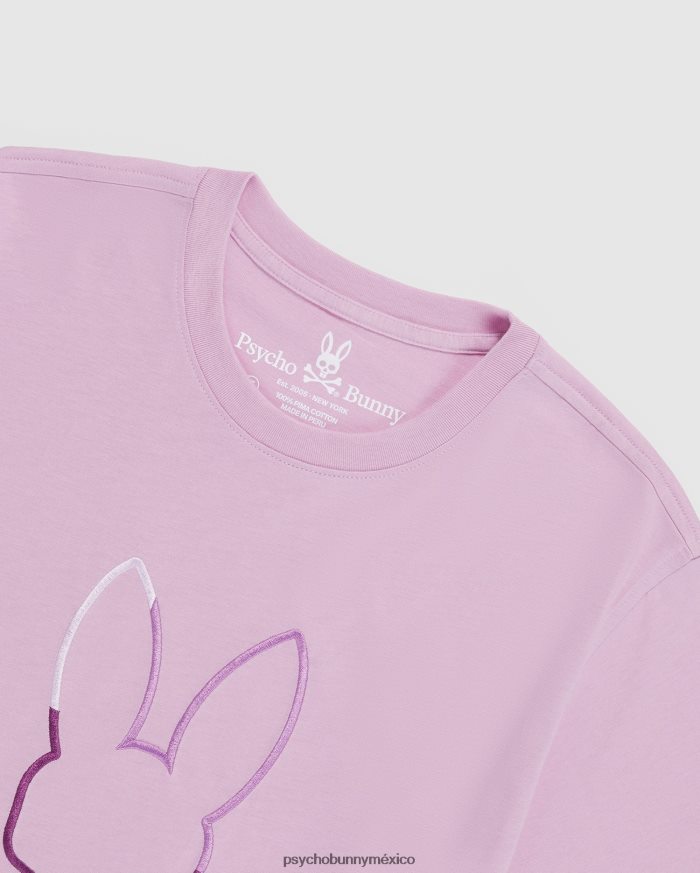 camiseta estampada calle para hombre orquídeaR46422194 Psycho Bunny