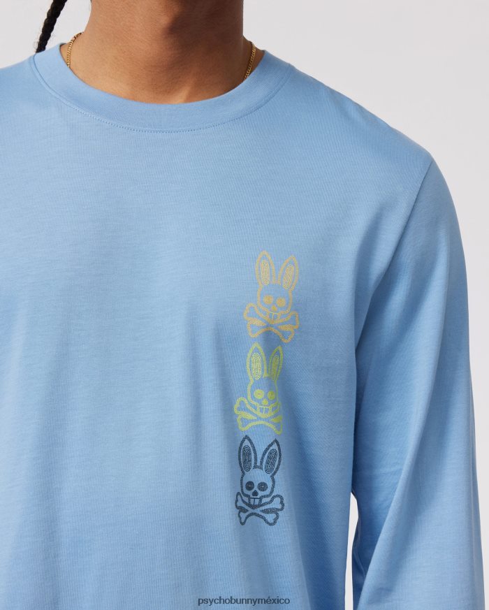 camiseta estampada de manga larga para mujer cielo de montanaR46422117 Psycho Bunny