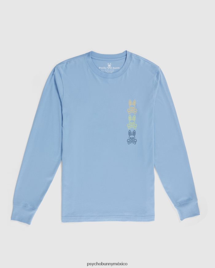 camiseta estampada de manga larga para mujer cielo de montanaR46422117 Psycho Bunny