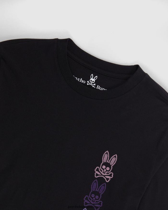 camiseta estampada de manga larga para mujer negroR46422133 Psycho Bunny