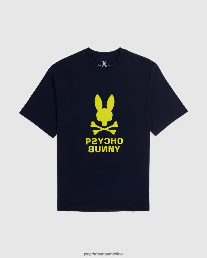 camiseta estampada lloyds de ajuste relajado para hombre ArmadaR46422137 Psycho Bunny