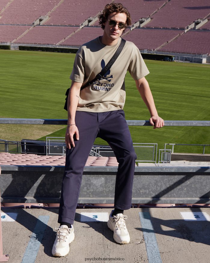 camiseta estampada lloyds de ajuste relajado para hombre arena mojadaR46422118 Psycho Bunny