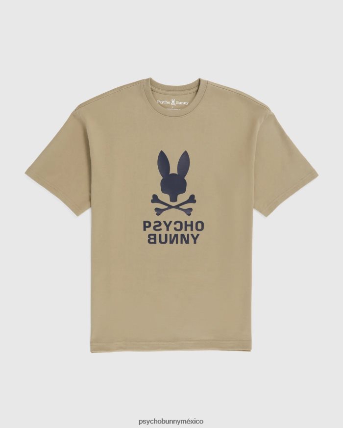 camiseta estampada lloyds de ajuste relajado para hombre arena mojadaR46422118 Psycho Bunny