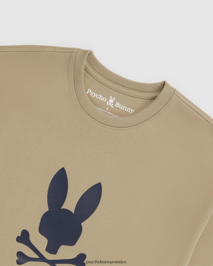 camiseta estampada lloyds de ajuste relajado para hombre arena mojadaR46422118 Psycho Bunny