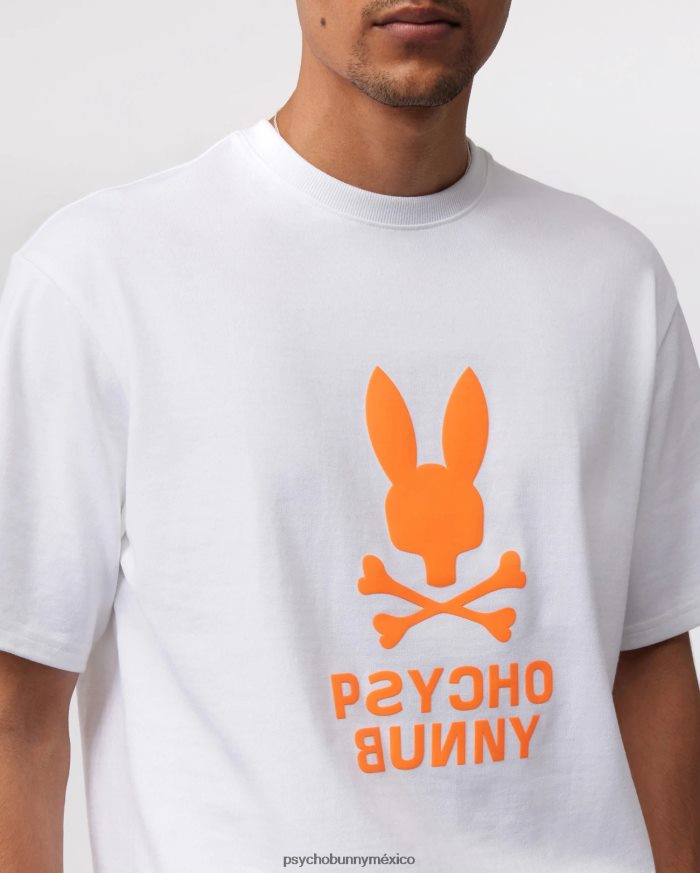 camiseta estampada lloyds de ajuste relajado para hombre blancoR46422144 Psycho Bunny