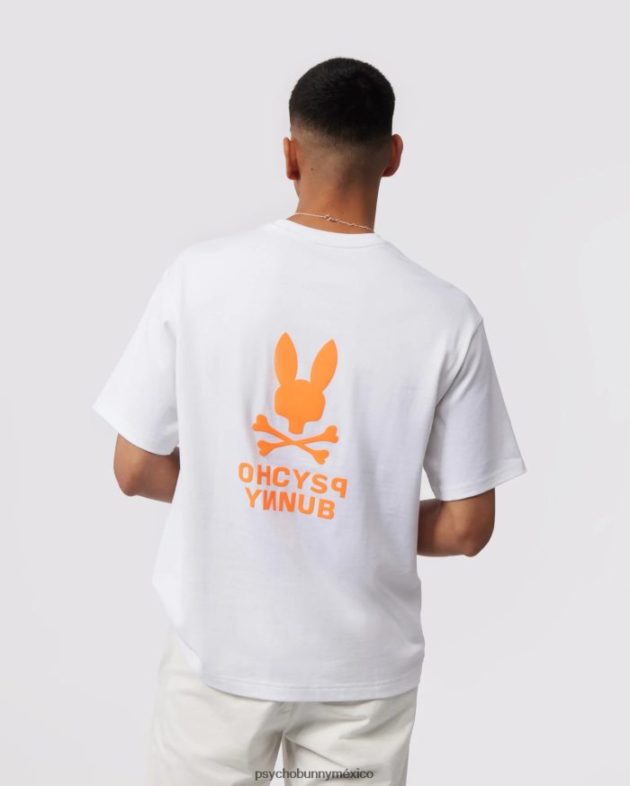 camiseta estampada lloyds de ajuste relajado para hombre blancoR46422144 Psycho Bunny