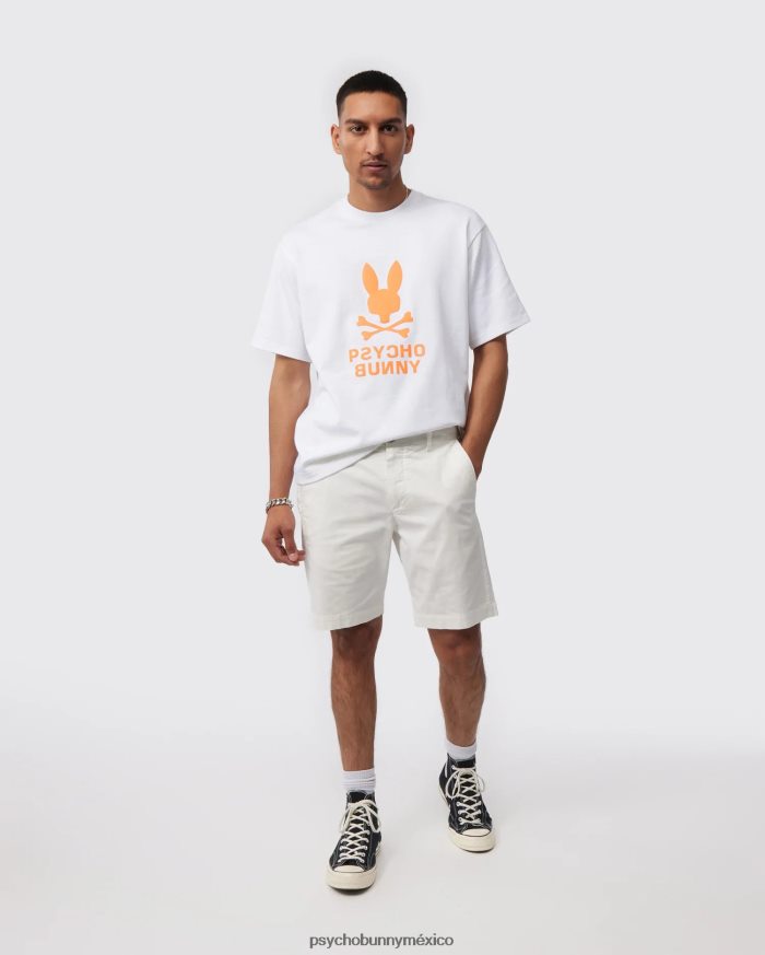 camiseta estampada lloyds de ajuste relajado para hombre blancoR46422144 Psycho Bunny