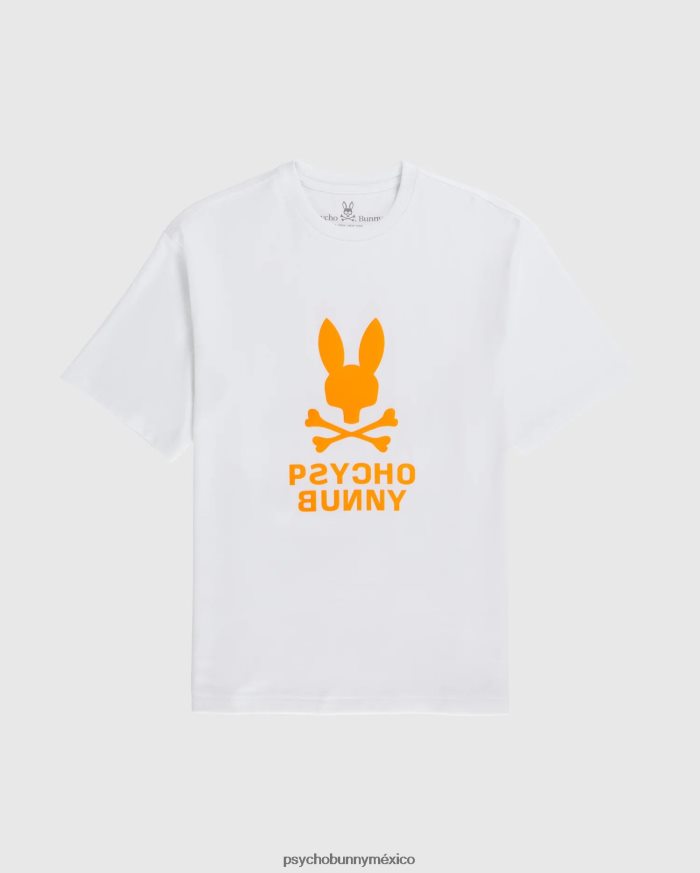 camiseta estampada lloyds de ajuste relajado para hombre blancoR46422144 Psycho Bunny