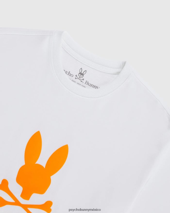 camiseta estampada lloyds de ajuste relajado para hombre blancoR46422144 Psycho Bunny