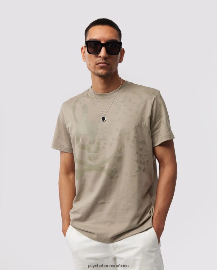 camiseta estampada mullen para hombre arena mojadaR46422161 Psycho Bunny