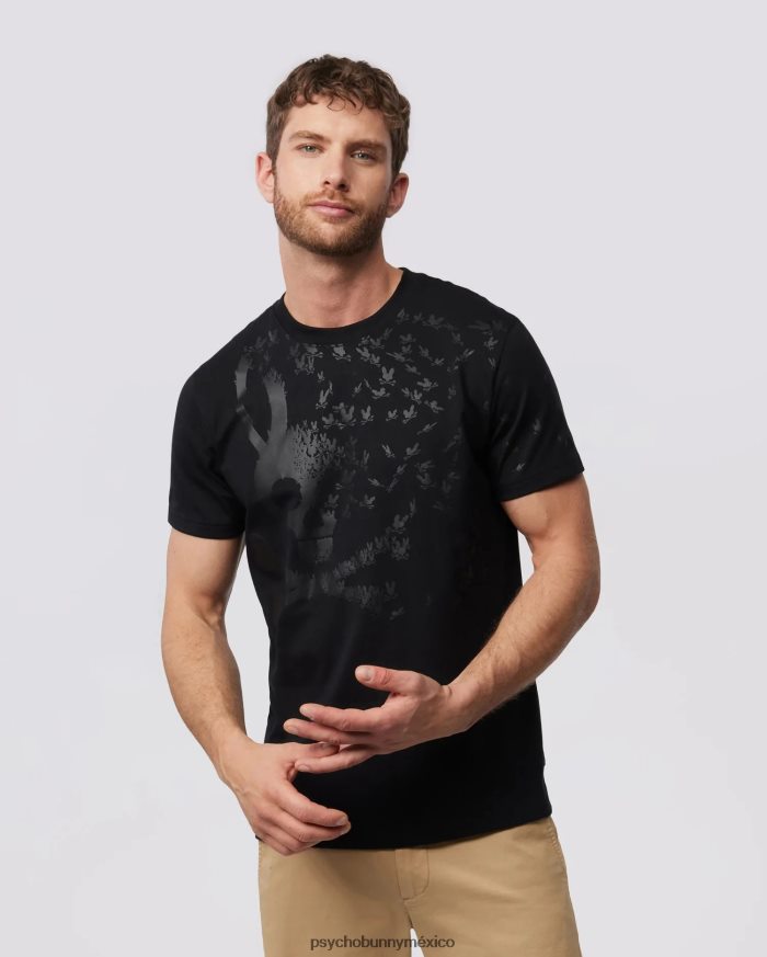 camiseta estampada mullen para hombre negroR46422121 Psycho Bunny