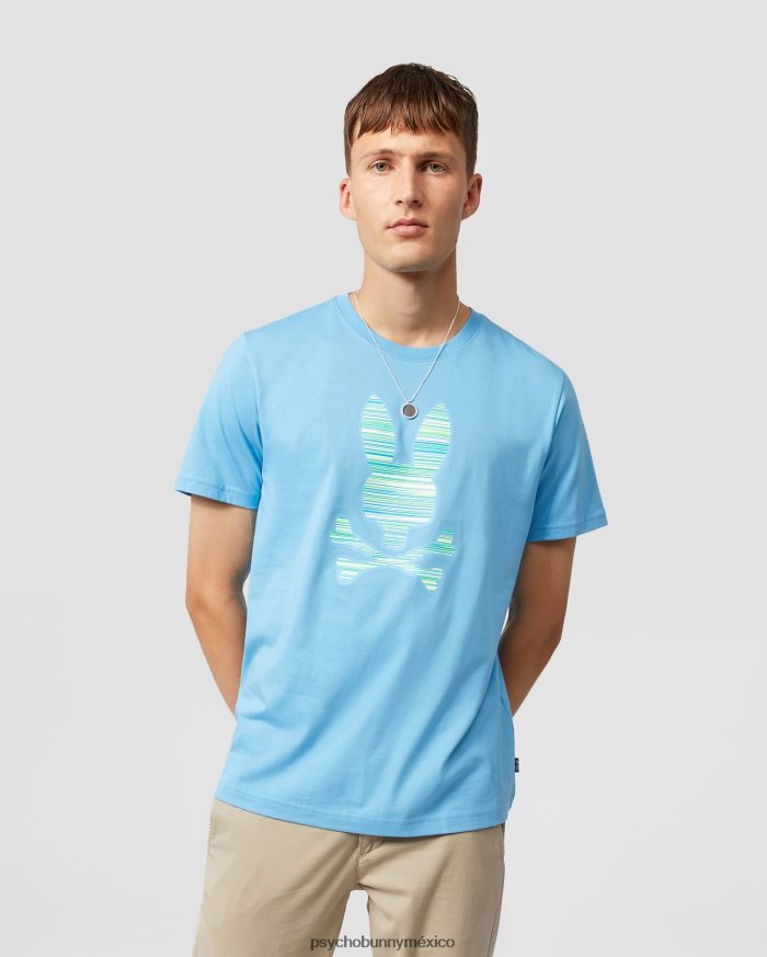 camiseta estampada newell para hombre campanillaR46422249 Psycho Bunny