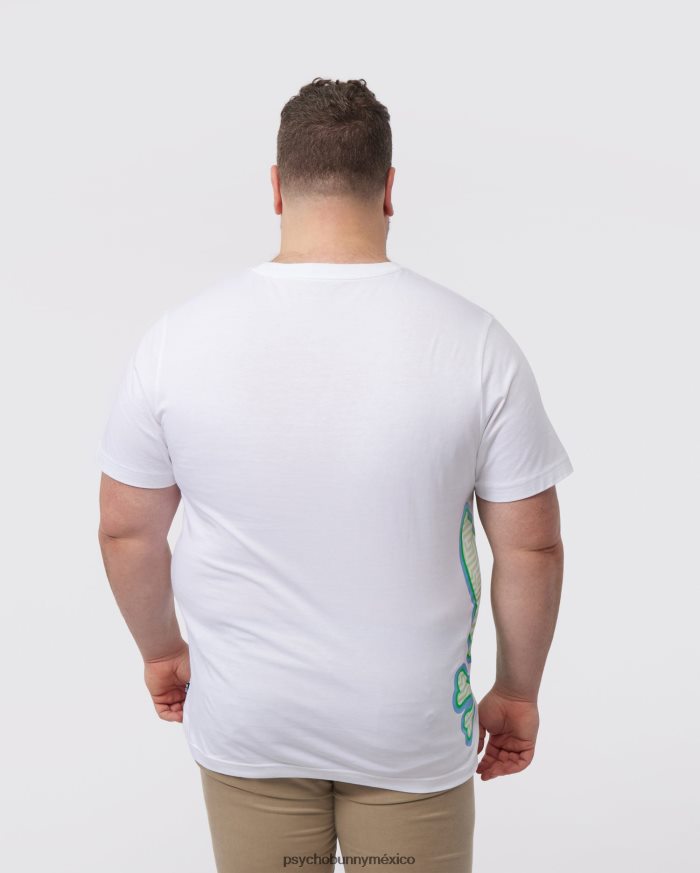 camiseta estampada para mujer grande y alta para hombre blancoR46422407 Psycho Bunny