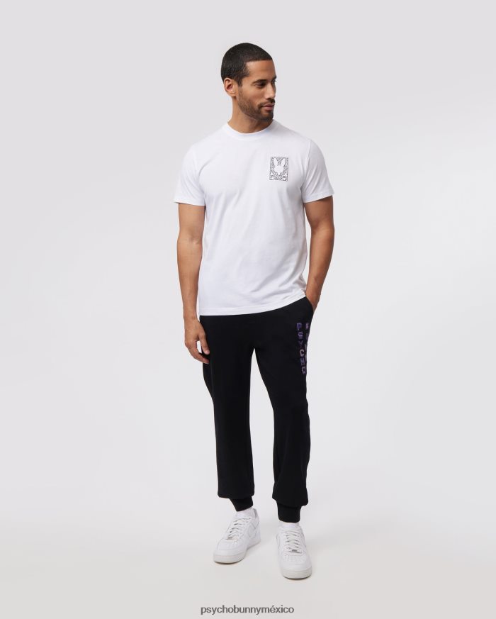 camiseta estampada pisani para hombre blancoR46422142 Psycho Bunny