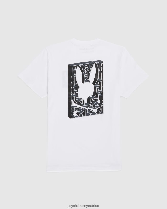 camiseta estampada pisani para hombre blancoR46422142 Psycho Bunny