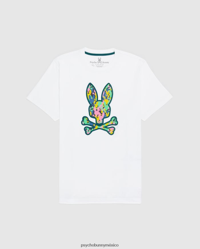 camiseta estampada suncoast para hombre blancoR46422189 Psycho Bunny