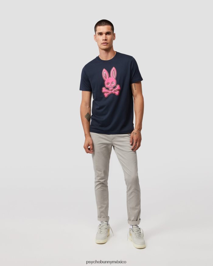 camiseta gráfica con estampado hyde puff para hombre ArmadaR46422180 Psycho Bunny