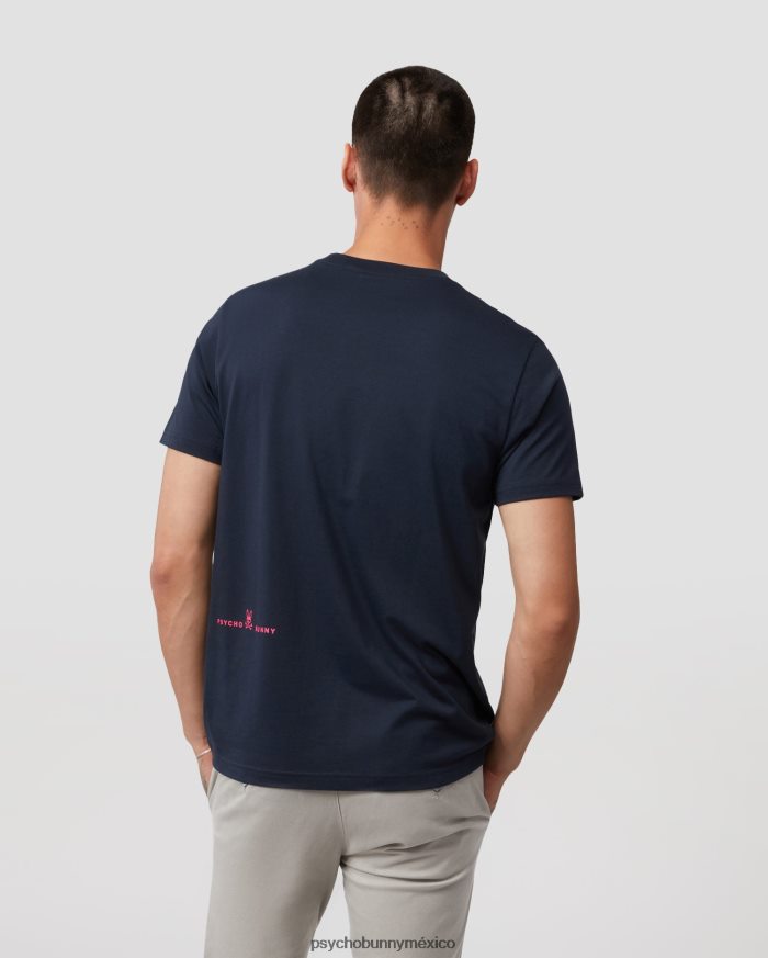 camiseta gráfica con estampado hyde puff para hombre ArmadaR46422180 Psycho Bunny