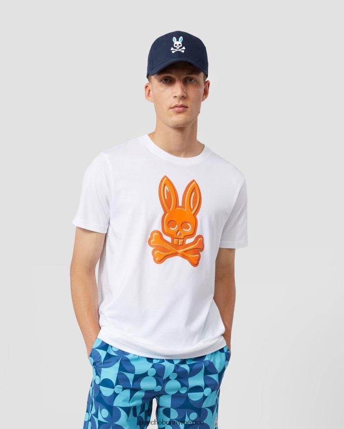camiseta gráfica con estampado hyde puff para hombre blancoR46422268 Psycho Bunny