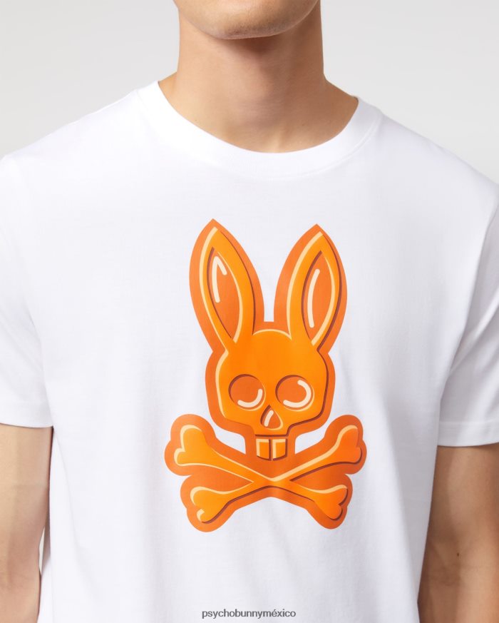 camiseta gráfica con estampado hyde puff para hombre blancoR46422268 Psycho Bunny