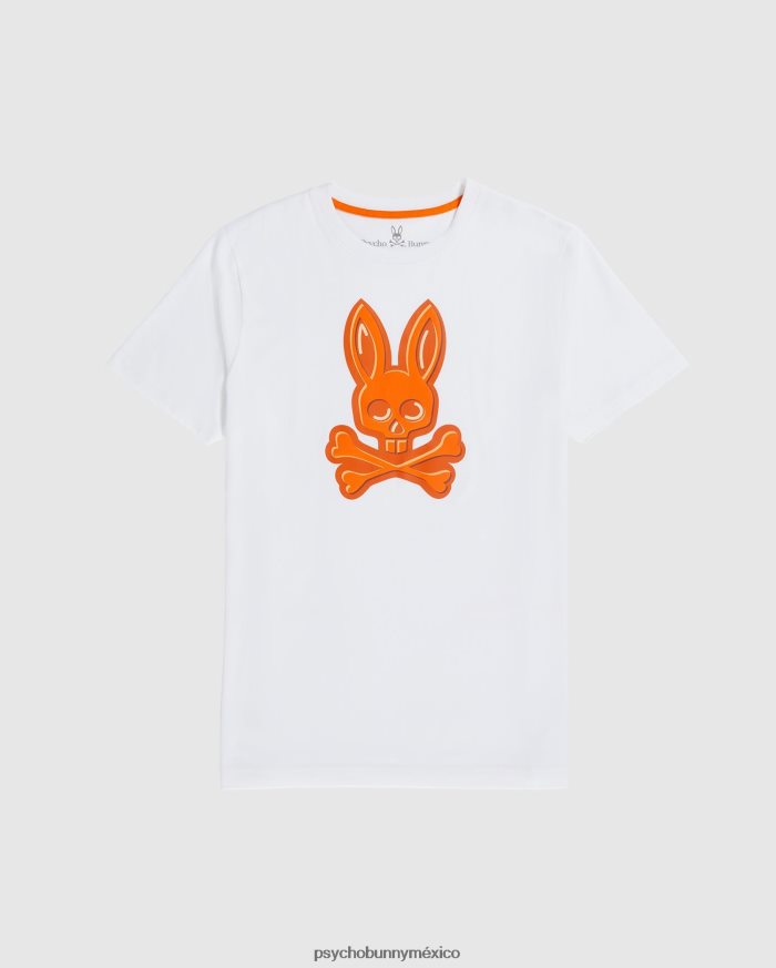 camiseta gráfica con estampado hyde puff para hombre blancoR46422268 Psycho Bunny