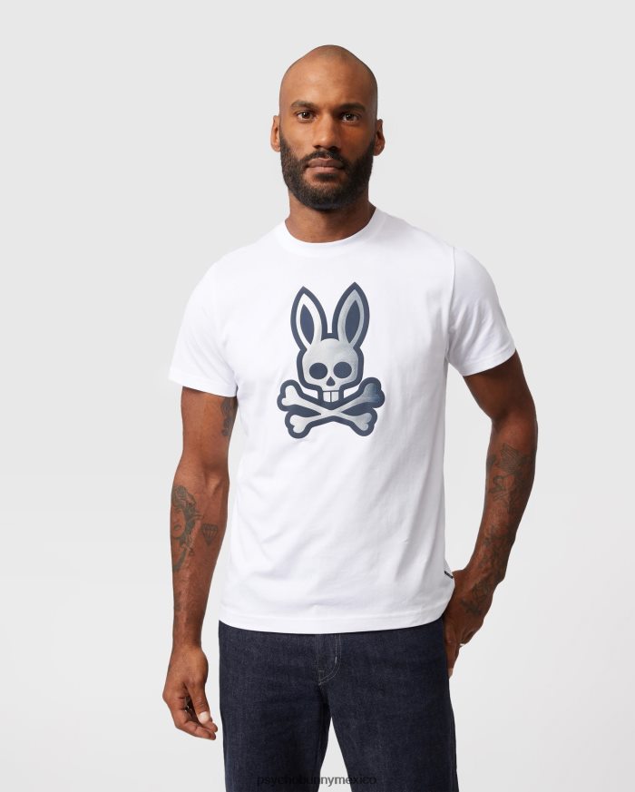 camiseta gráfica con logo degradado copa para hombre blancoR46422226 Psycho Bunny
