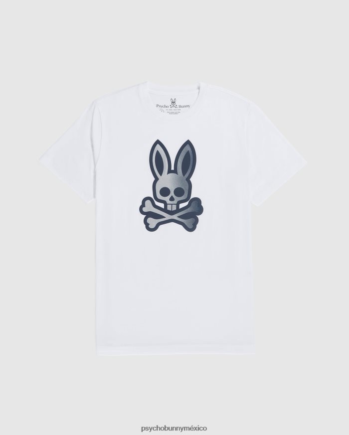 camiseta gráfica con logo degradado copa para hombre blancoR46422226 Psycho Bunny