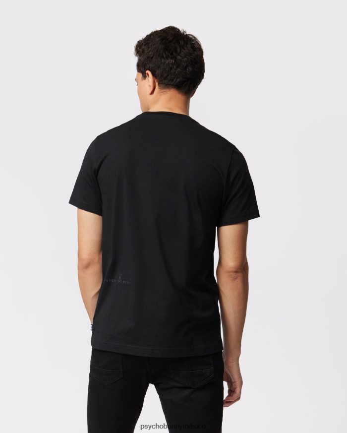 camiseta gráfica con logo degradado copa para hombre negroR46422221 Psycho Bunny