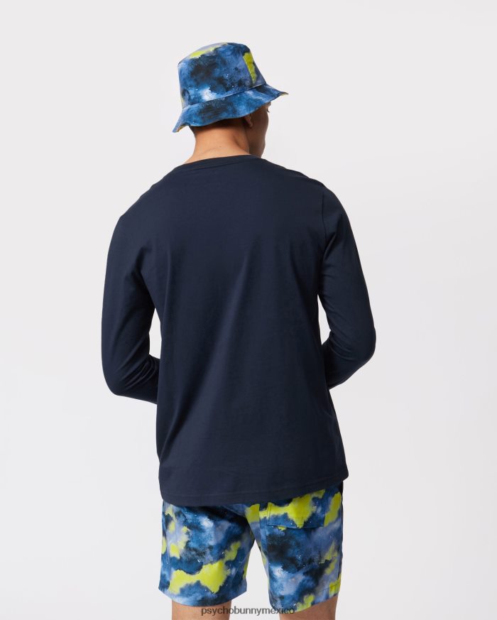 camiseta gráfica de manga larga meyer para hombre ArmadaR46422205 Psycho Bunny