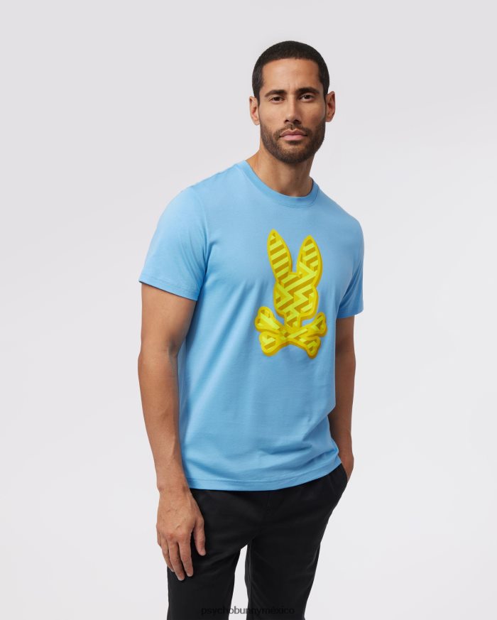 camiseta gráfica del conejito pisani para hombre cielo de montanaR46422171 Psycho Bunny