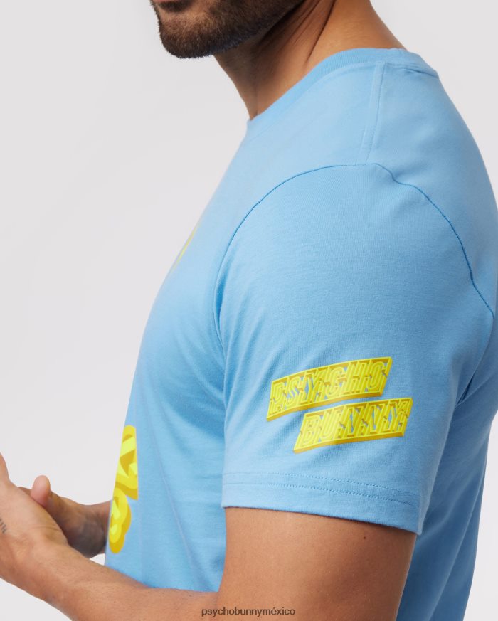 camiseta gráfica del conejito pisani para hombre cielo de montanaR46422171 Psycho Bunny