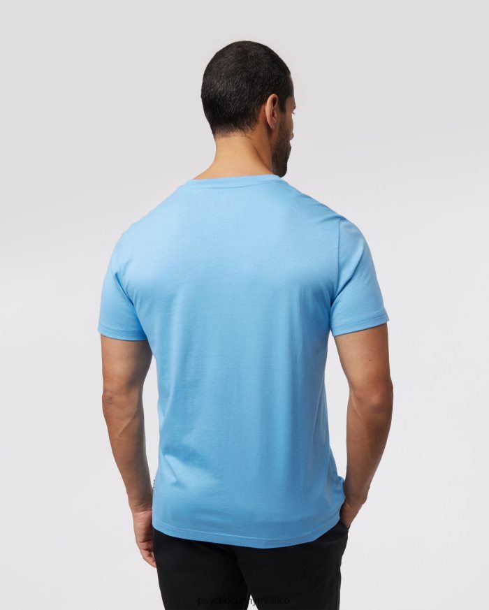 camiseta gráfica del conejito pisani para hombre cielo de montanaR46422171 Psycho Bunny