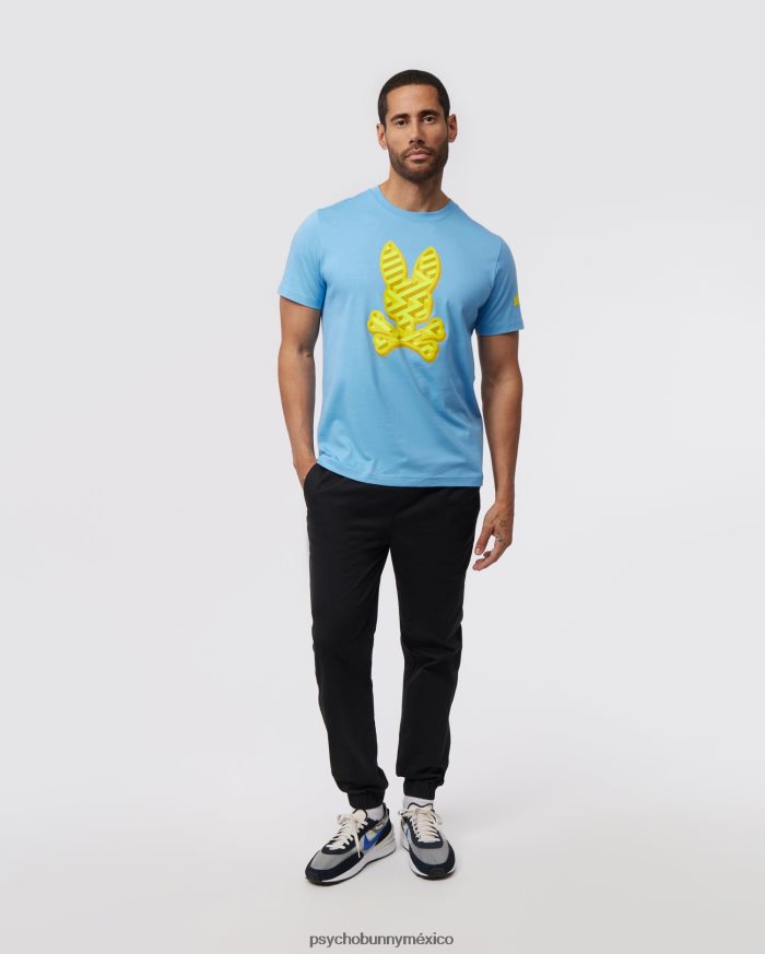 camiseta gráfica del conejito pisani para hombre cielo de montanaR46422171 Psycho Bunny