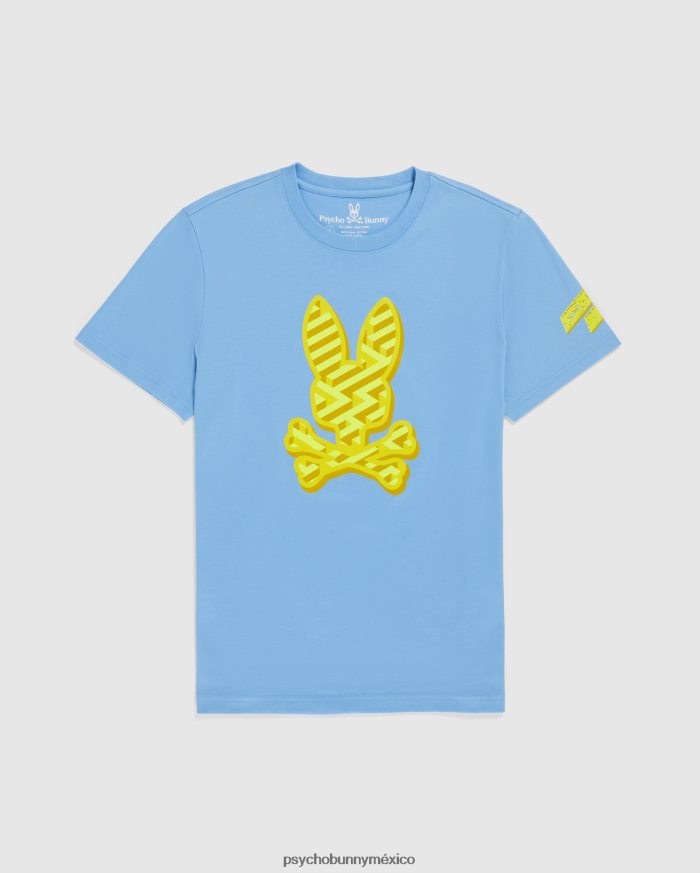 camiseta gráfica del conejito pisani para hombre cielo de montanaR46422171 Psycho Bunny