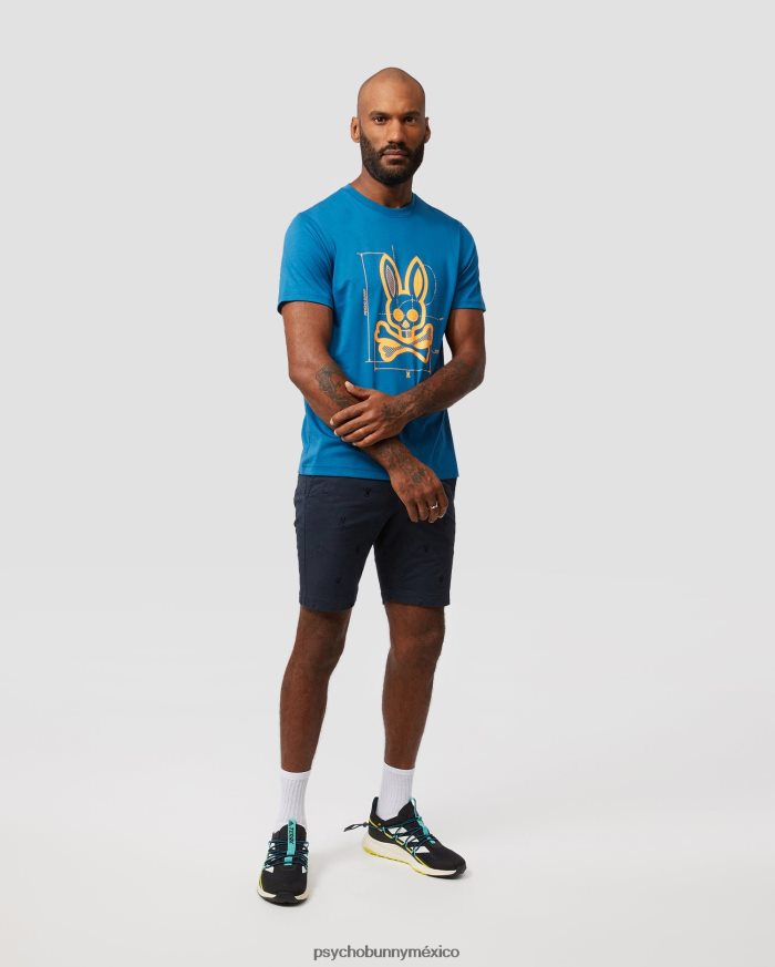 camiseta gráfica depoe para hombre Mar EgeoR46422258 Psycho Bunny