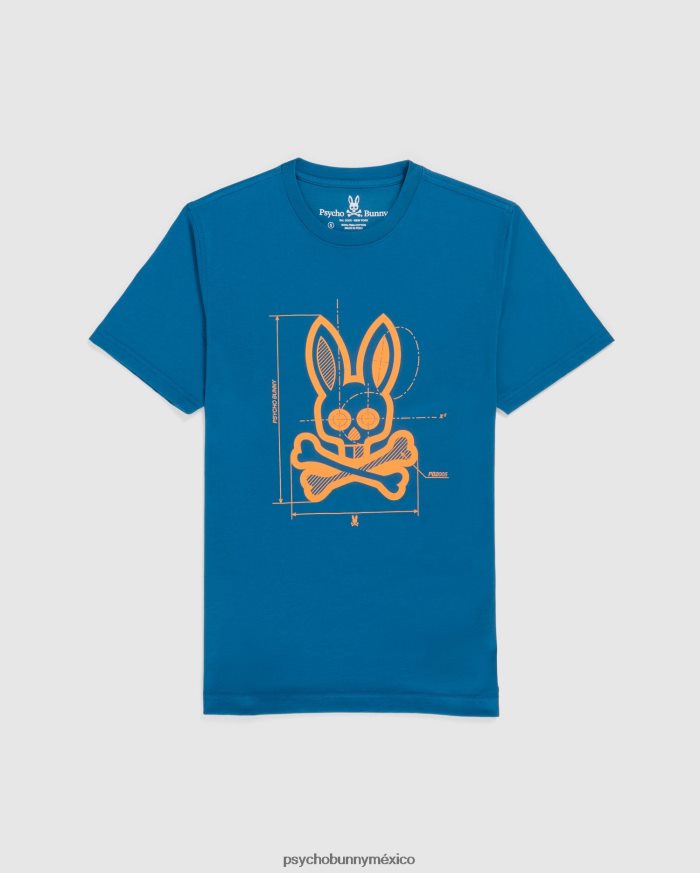 camiseta gráfica depoe para hombre Mar EgeoR46422258 Psycho Bunny