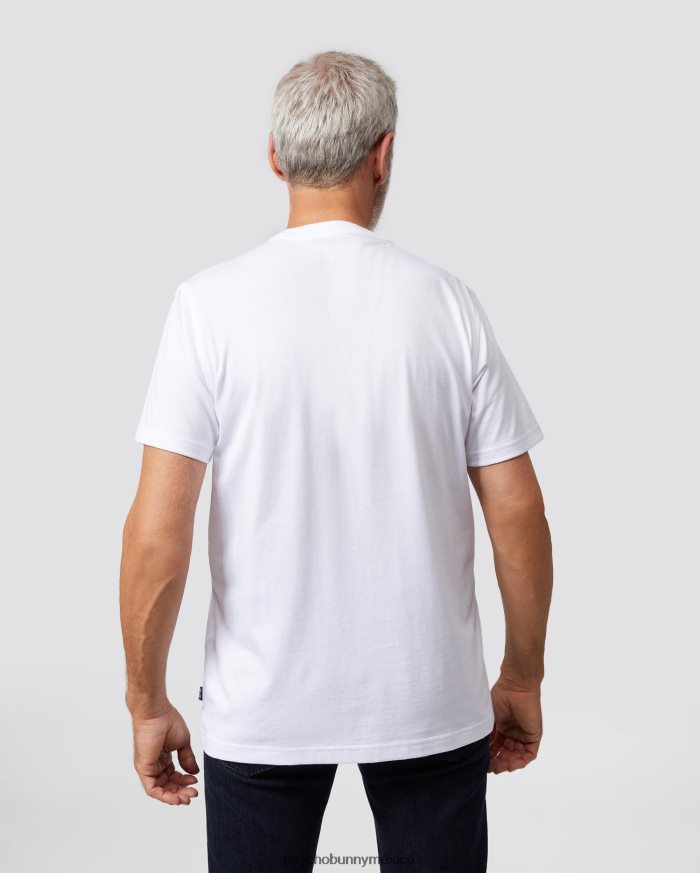 camiseta gráfica depoe para hombre blancoR46422261 Psycho Bunny