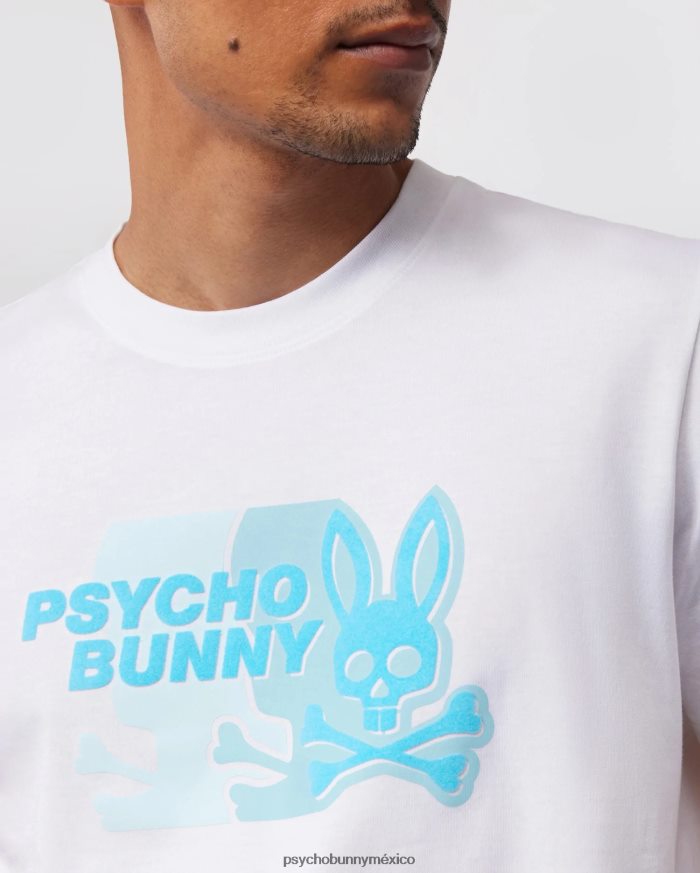 camiseta gráfica kona para hombre blancoR46422128 Psycho Bunny