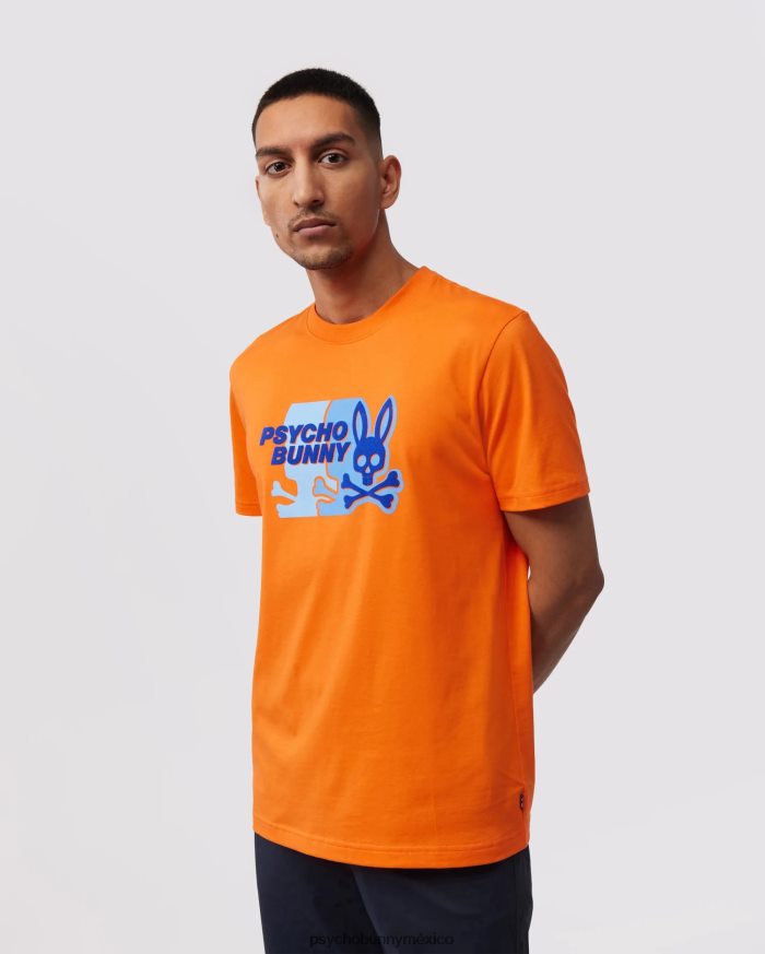 camiseta gráfica kona para hombre ibis escarlataR46422162 Psycho Bunny