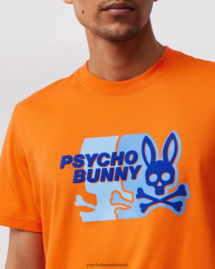 camiseta gráfica kona para hombre ibis escarlataR46422162 Psycho Bunny