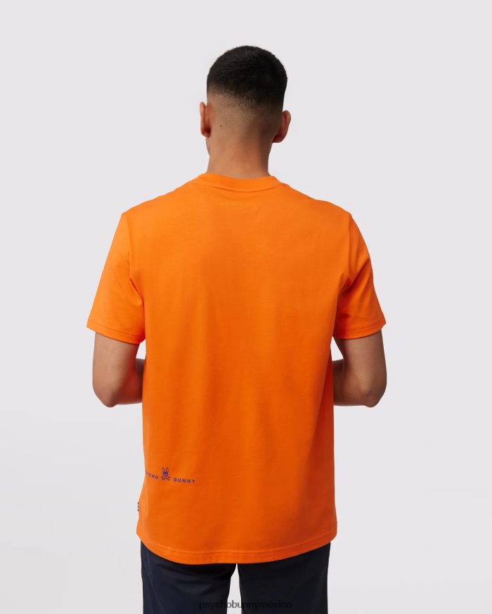 camiseta gráfica kona para hombre ibis escarlataR46422162 Psycho Bunny