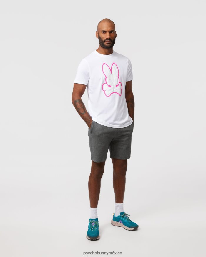 camiseta gráfica percy para hombre blancoR46422222 Psycho Bunny