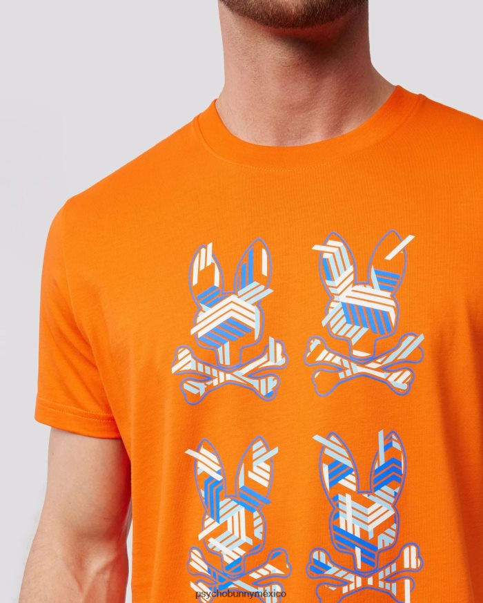 camiseta gráfica plaza para hombre ibis escarlataR46422170 Psycho Bunny
