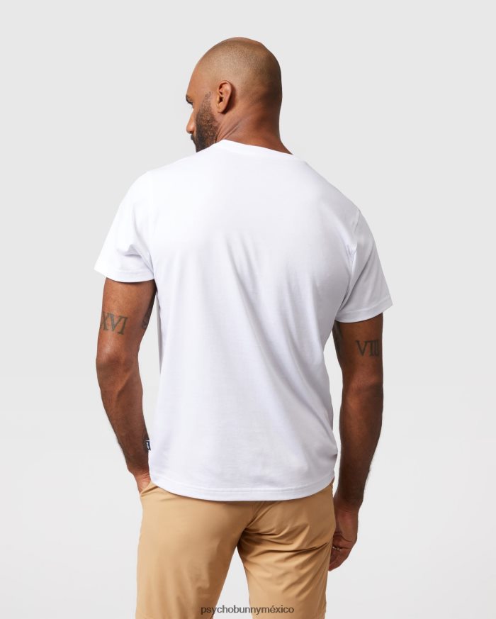 camiseta gráfica roxy para hombre blancoR46422259 Psycho Bunny