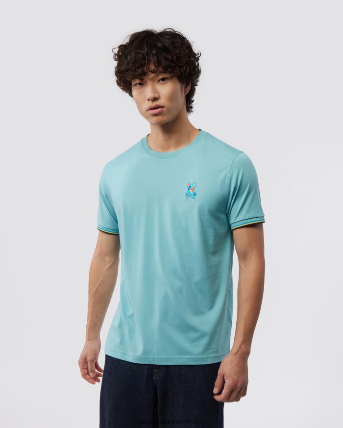 camiseta hilsboro chest hit multi bunny para hombre azul costeroR46422244 Psycho Bunny