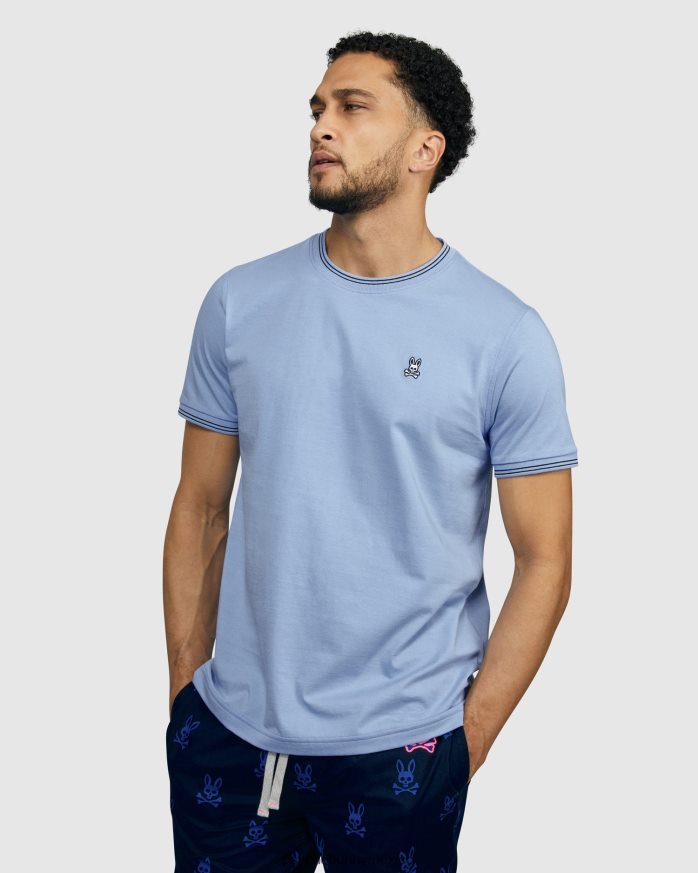 camiseta logan para hombre decoración azulR46422253 Psycho Bunny