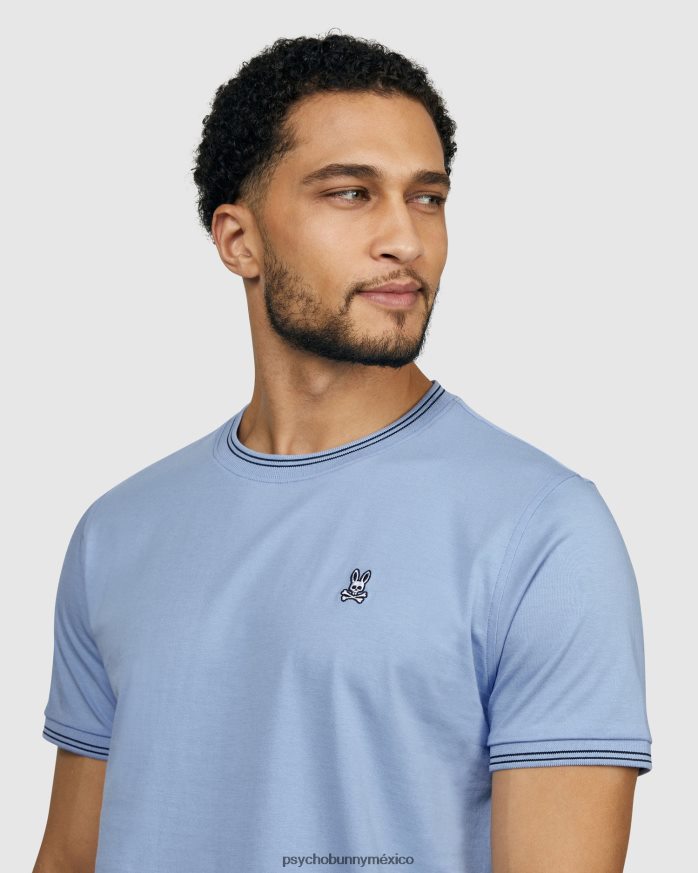 camiseta logan para hombre decoración azulR46422253 Psycho Bunny