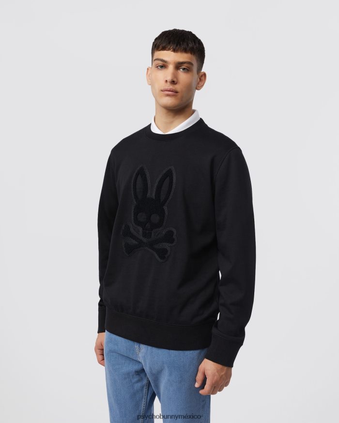 sudadera banco hombre negroR46422366 Psycho Bunny