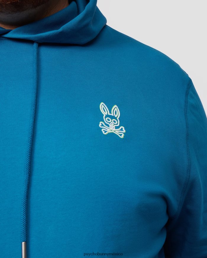 sudadera con capucha bordada gresham grande y alto para hombre Mar EgeoR46422428 Psycho Bunny