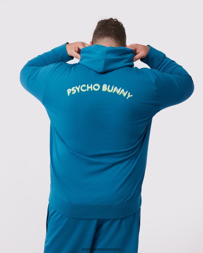 sudadera con capucha bordada gresham grande y alto para hombre Mar EgeoR46422428 Psycho Bunny